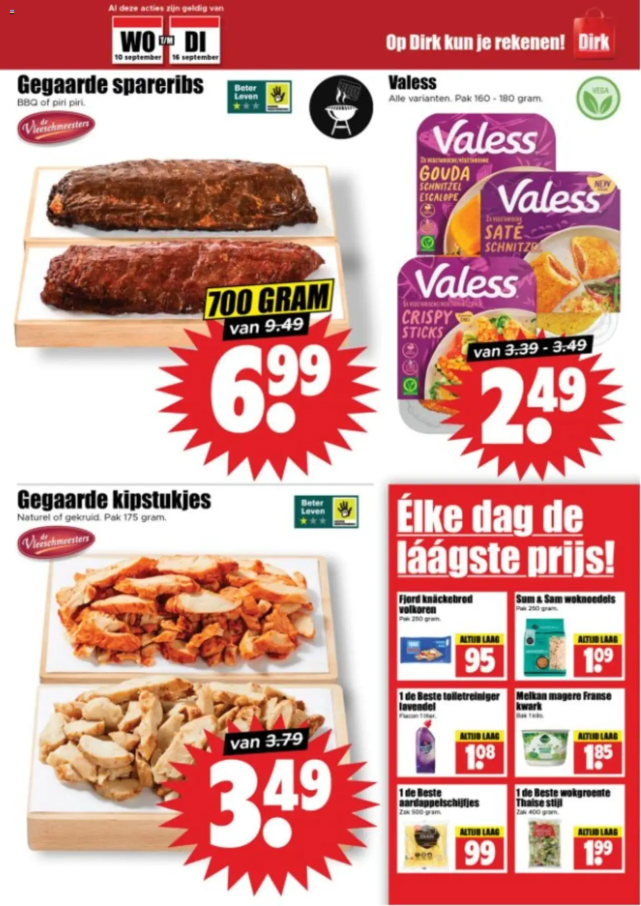  | Pagina: 11 | Producten: Kwark, Schnitzel, Zak, Gouda