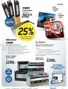 Forhåndsvisning av THANSEN - Kundeavis gyldig fra 30.01.2026 | Side: 5 | Produkter: Сантехнічне кріплення, Підвіконня, Batteri