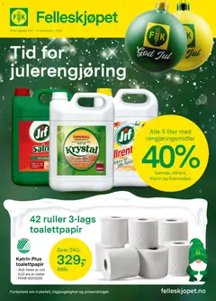 Forhåndsvisning av Felleskjøpet kundeavis gyldig fra 01.12.2025