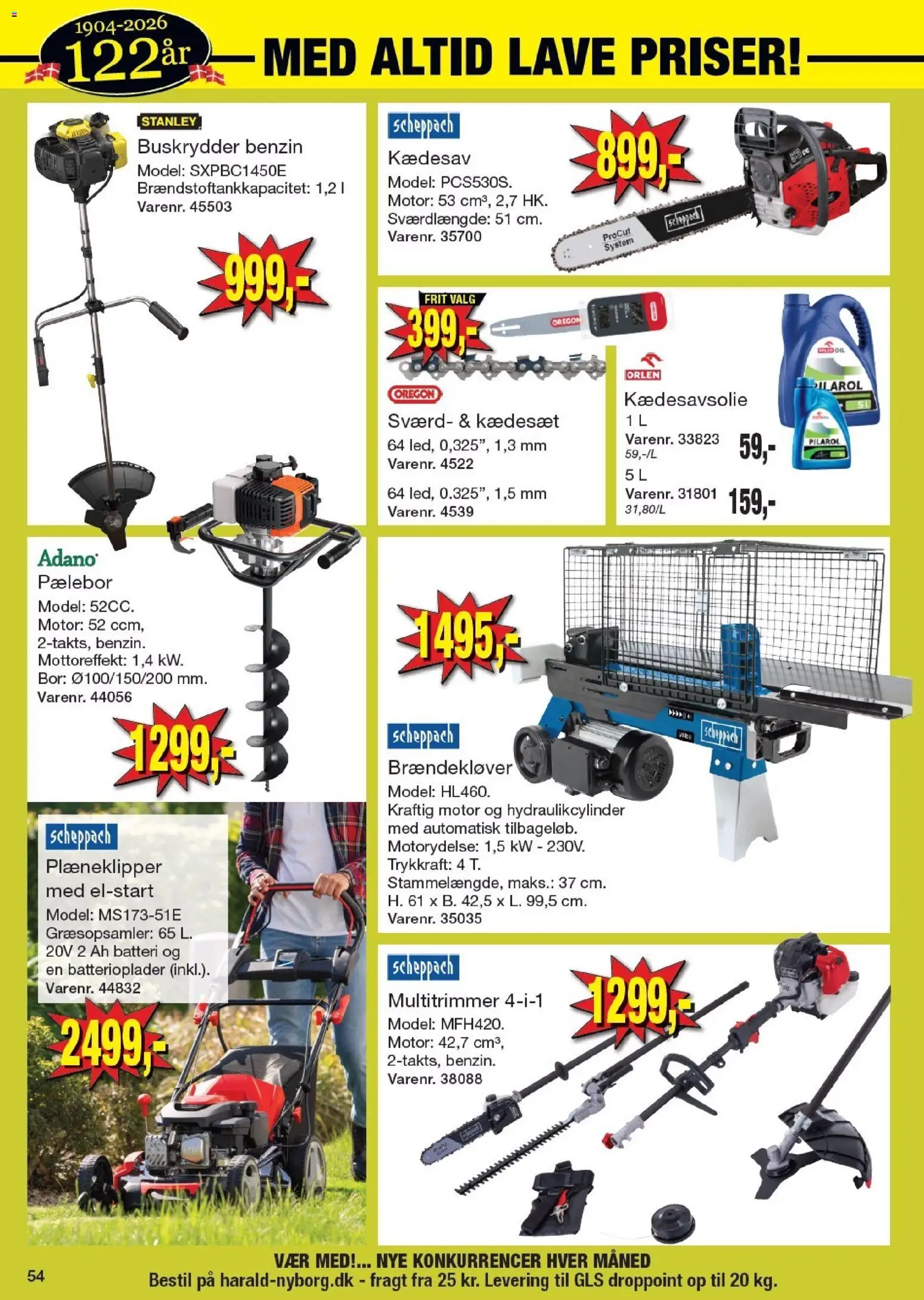 Harald Nyborg tilbudsavis – gyldig fra 09.04.2026 | Side: 58 | Produkter: Batteri