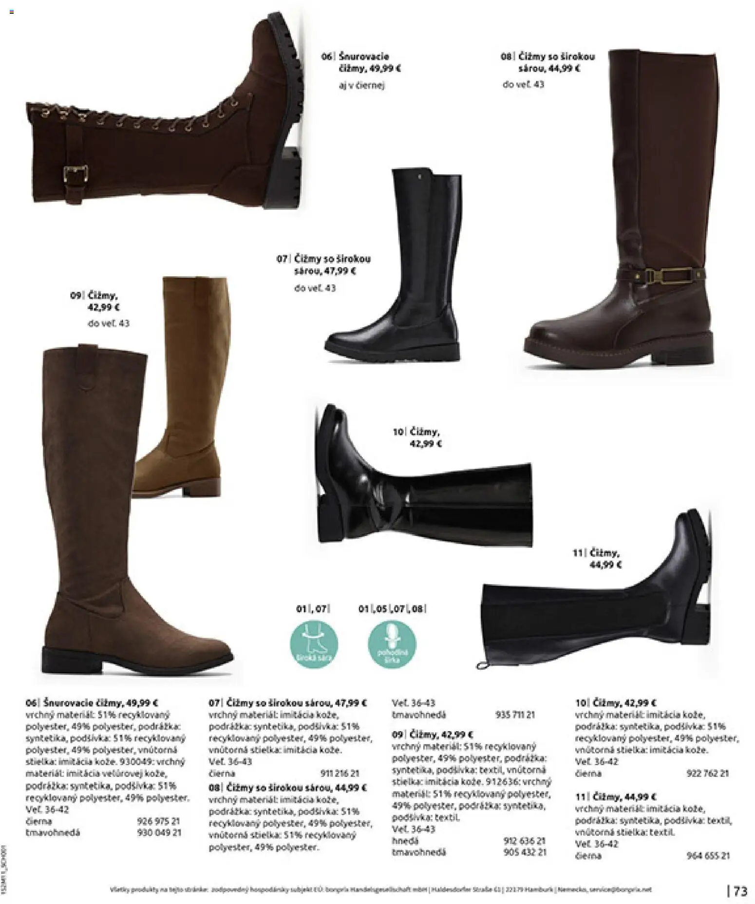 Nové Bonprix akcie – leták je platný od 16.12.2025 | Strana: 75 | Produkty: Čižmy