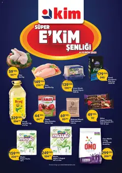 04.10.2025 tarihinden itibaren geçerli olan Kim Market kataloğu önizlemesi