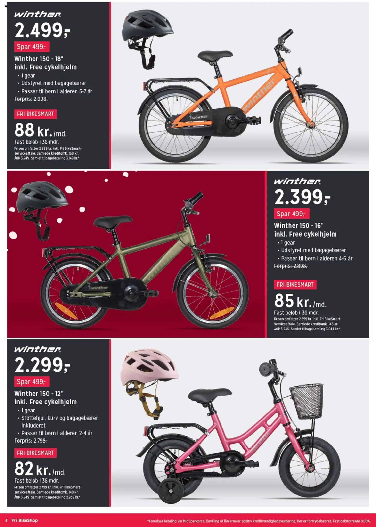 Fri BikeShop tilbudsavis – gyldig fra 16.12.2025 | Side: 8 | Produkter: Kurv