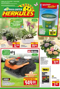 HERKULES - Bau & Garten ab 30.03.2026 gültig