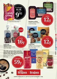 Dagli'Brugsen - Tilbudsavis uge 17-18 gyldig fra 24.04.2026 | Side: 23 | Produkter: Kaffe, Pålæg, Bønner, Hamburgerryg