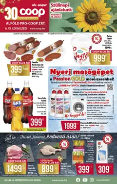 COOP - Abc & szuper / Alföld Pro-Coop Zrt. - amely érvényes a következő dátumtól: 14.08.2025