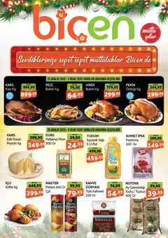 25.12.2025 tarihinden itibaren geçerli olan Biçen Market kataloğu önizlemesi