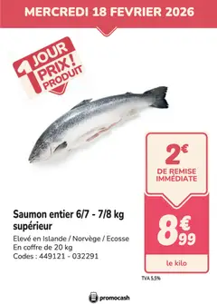 Promocash - Prévisualisation de Promocash promos valide à partir de 18.02.2026
