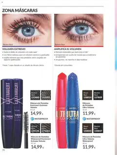 Máscara de Pestañas Exxtravert Extreme Volume, 9,5 ml │ válido desde el 01.09.2025 | Página: 70 | Productos: Cepillo, Máscara, Aceite, Máscara de pestañas