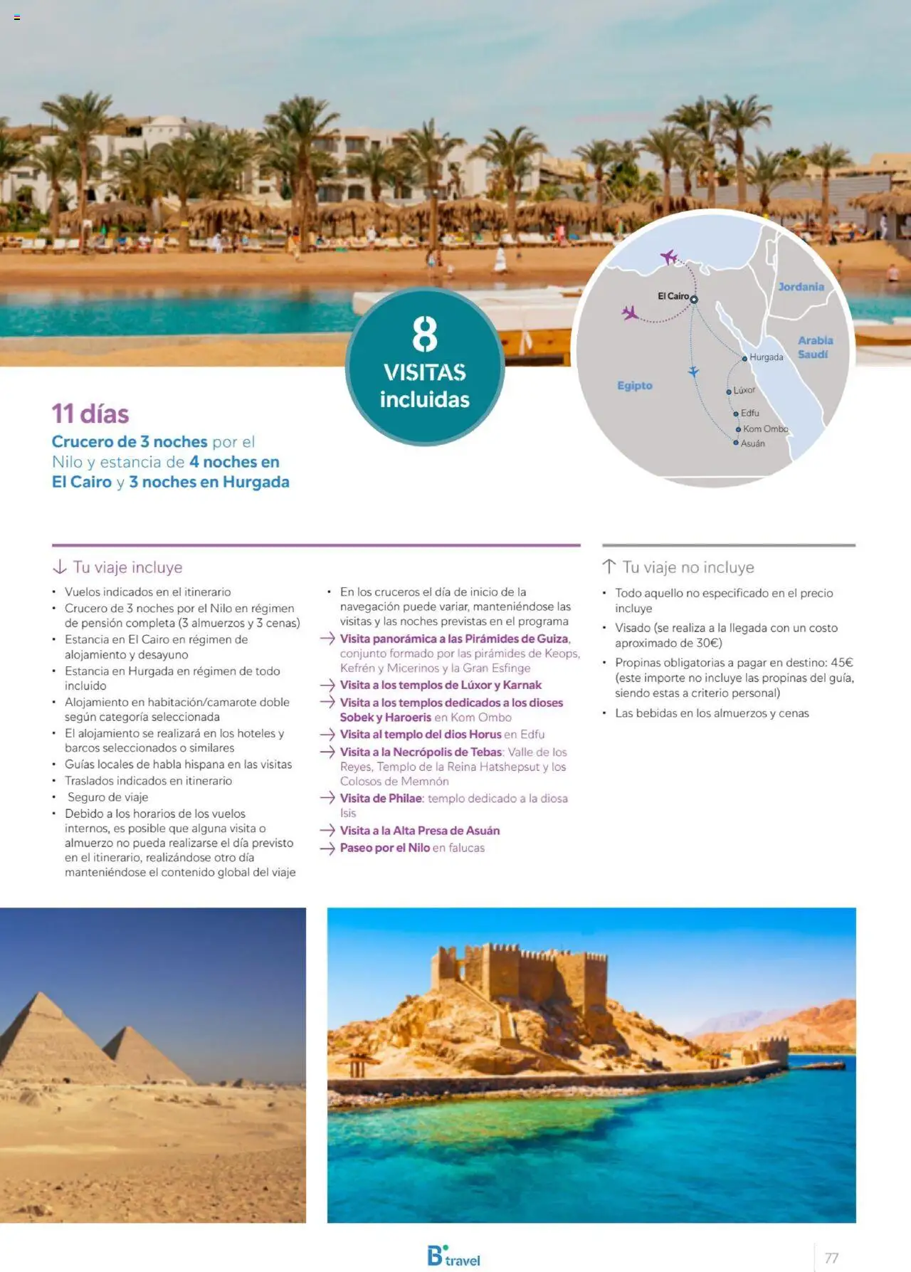B the travel brand Egipto │ válido desde el 01.07.2025 | Página: 77
