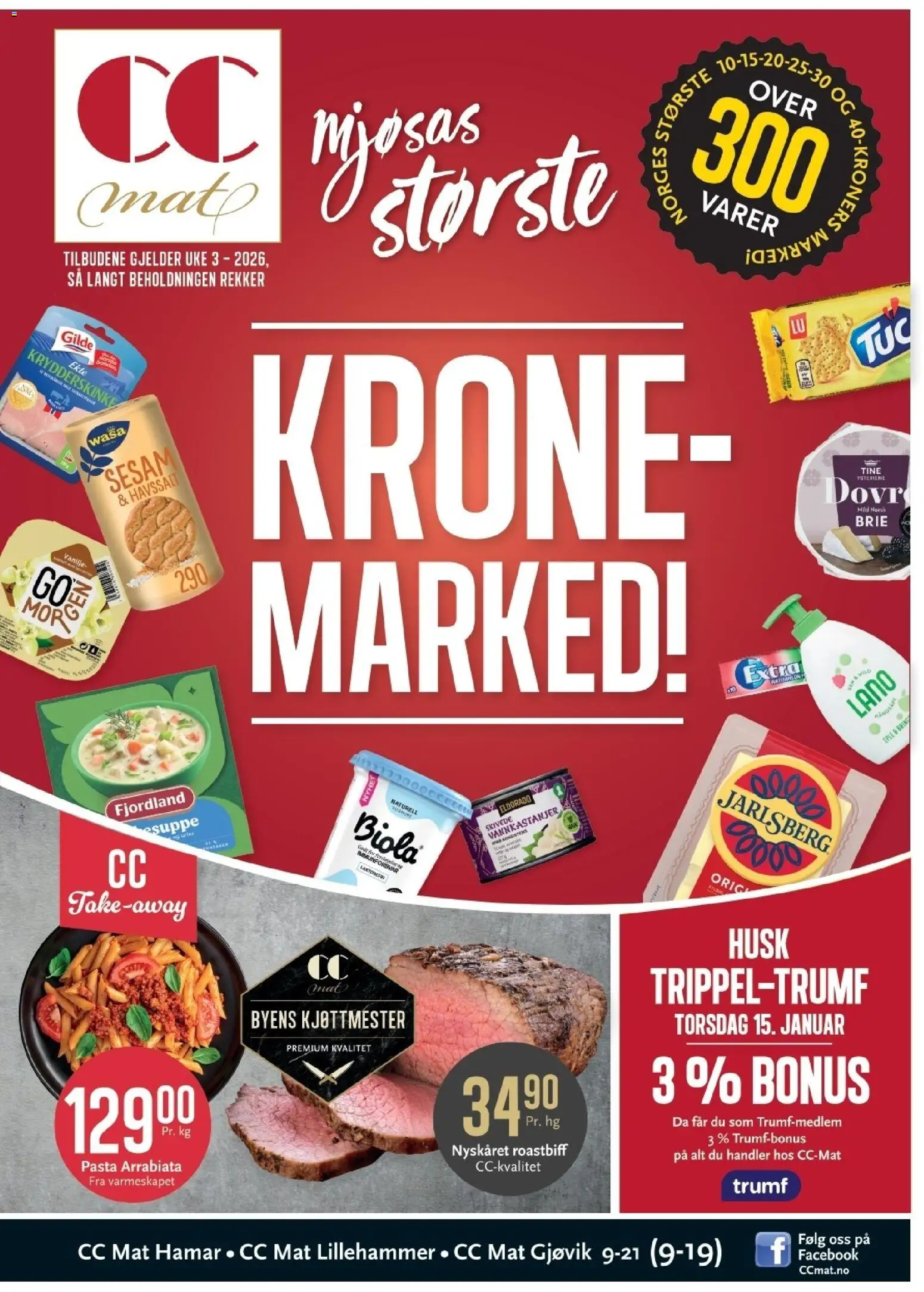 {H1} | Side: 1 | Produkter: Pasta, Tocător, Brie, Mikrovalovka