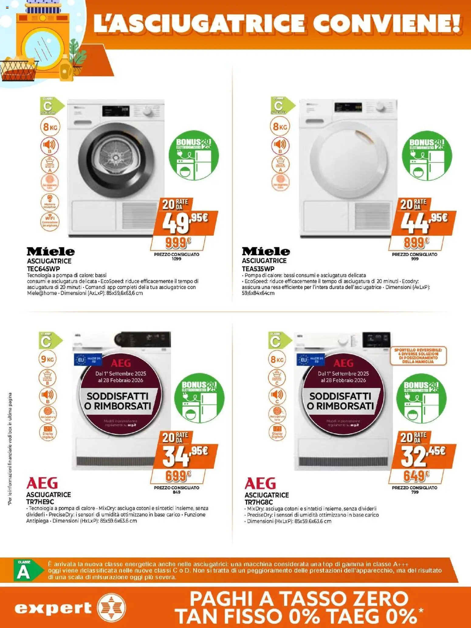 Volantino Expert del 15.01.2026 | Pagina: 15 | Prodotti: Top, Smartphone, Scala, Miele