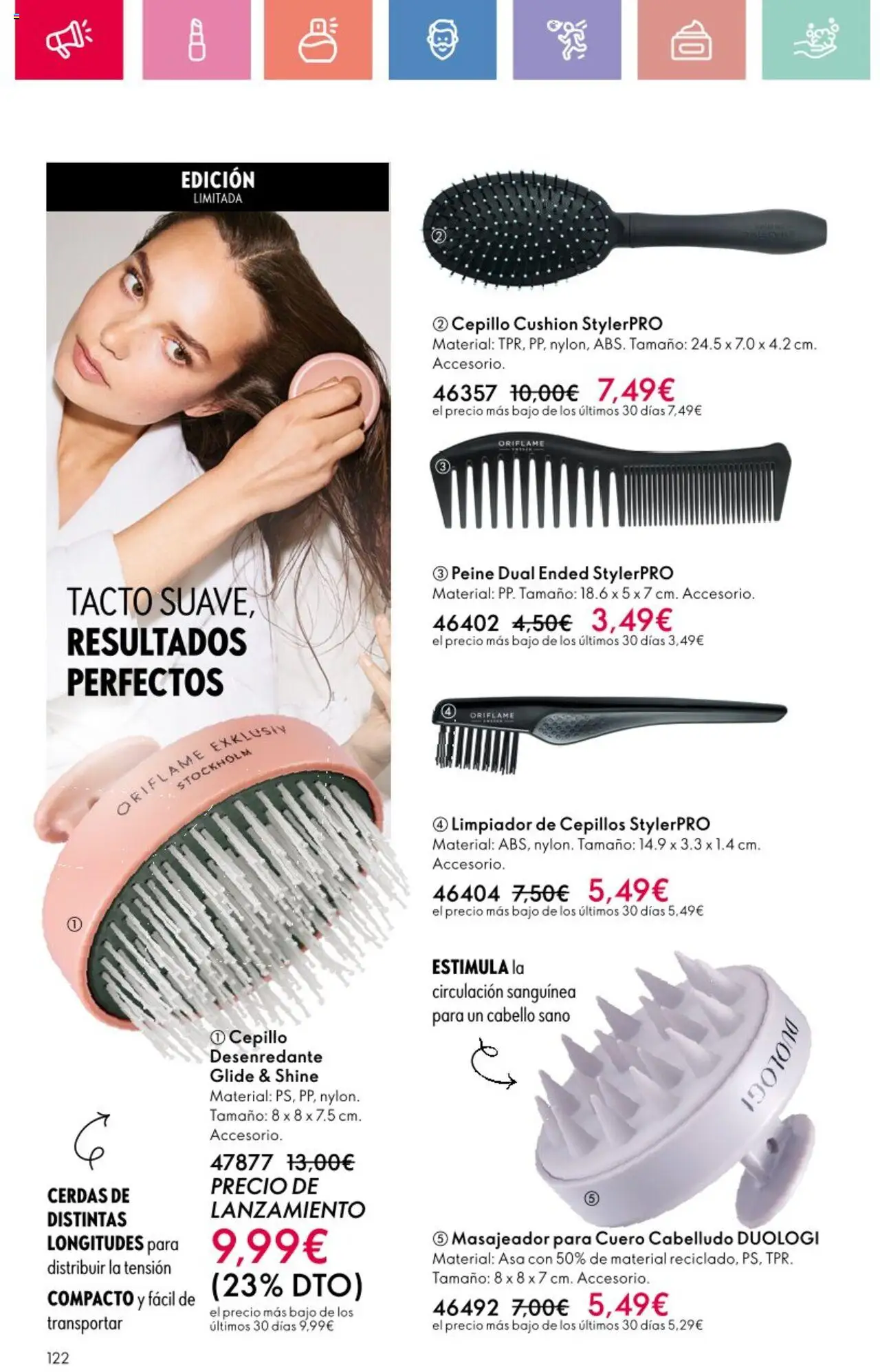 Oriflame - Catálogo Campaña 12 │ válido desde el 24.08.2025 | Página: 122 | Productos: Cepillo