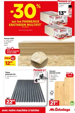 Mr Bricolage folder / publicité - Voorbeeld van een folder van Mr Bricolage, geldig van 21.10.2025 | Pagina: 7 | Producten: Vis