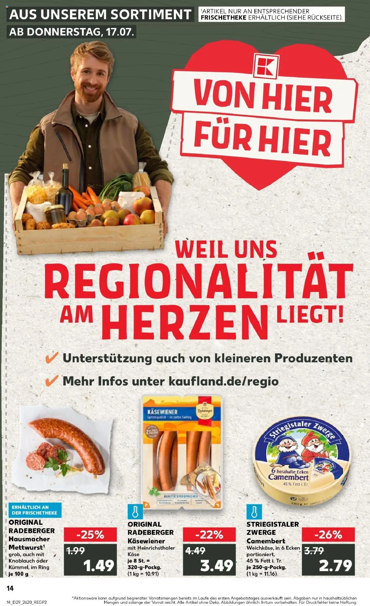 Kaufland prospekt Hoyerswerda	 - gültig ab dem 21.07.2025 | Seite: 27 | Produkte: Käse, Knoblauch