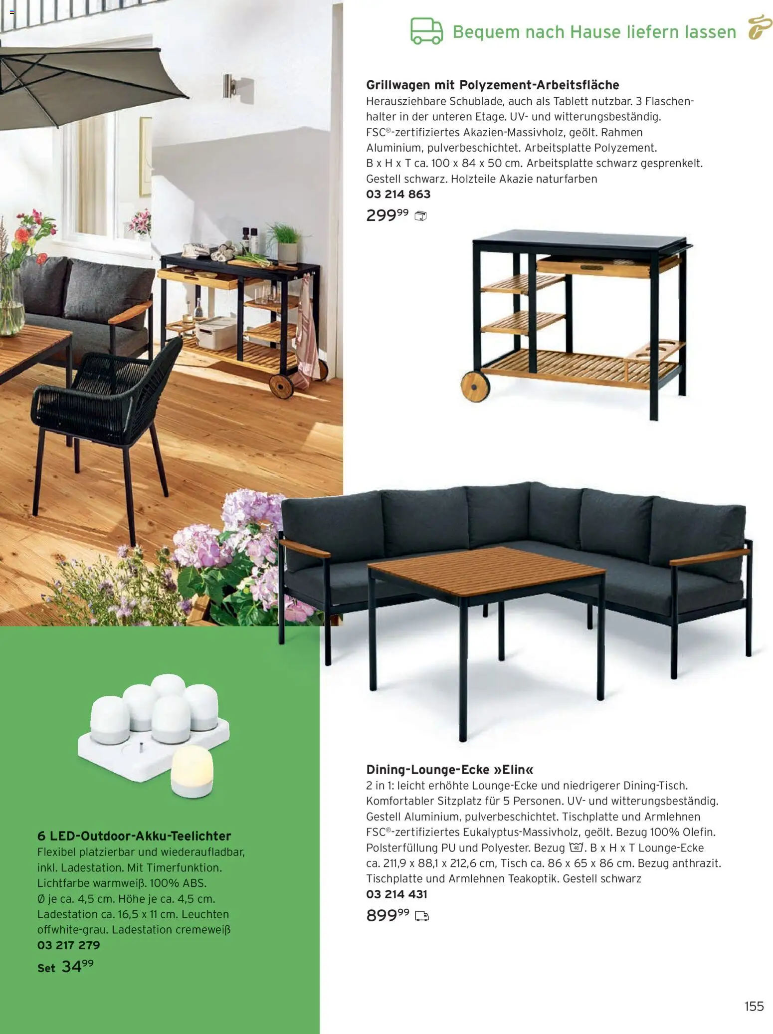 Tchibo Katalog Frühling – gültig ab 24.03.2026 | Seite: 155 | Produkte: Tisch