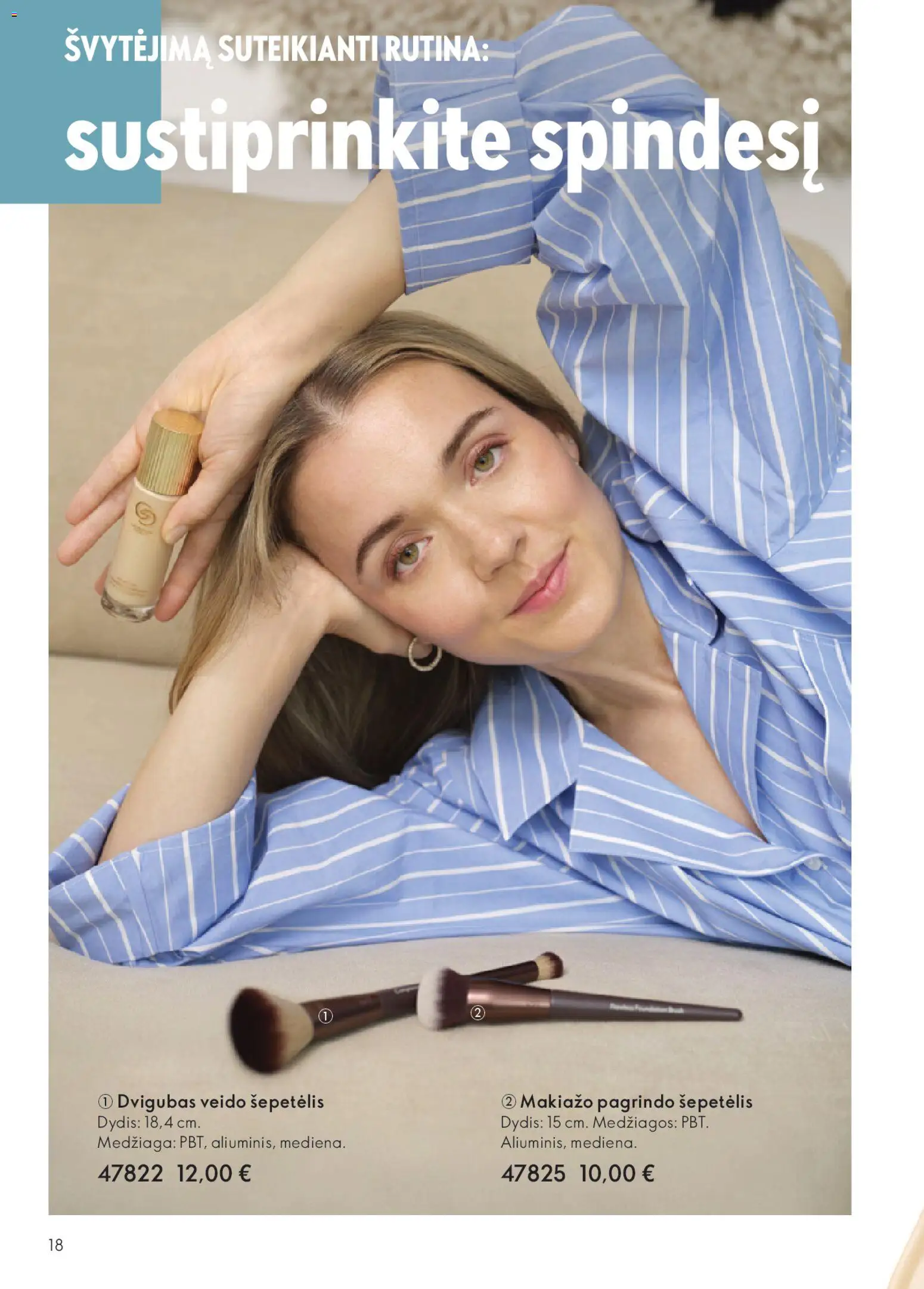 Oriflame akcijos nuo 31.12.2025 | Puslapis: 18 | Prekių: Šepetėlis