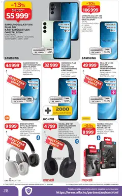 Auchan - Heti Hipermarket ajánlataink - amely érvényes a következő dátumtól: 29.01.2026 | Oldal: 28