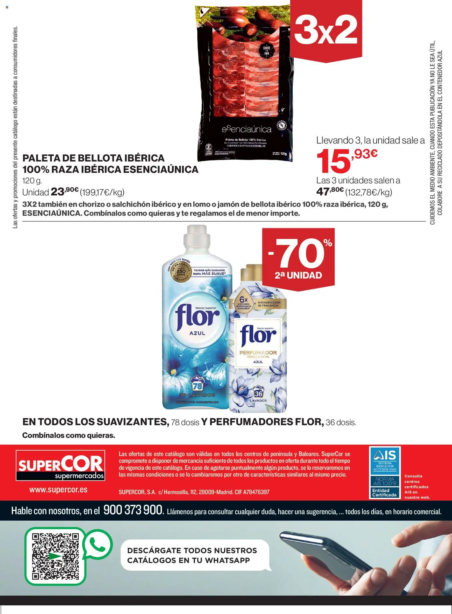 Supercor folleto │ válido desde el 25.03.2026 | Página: 28 | Productos: Fragancia, Jamón, Té, Ropa