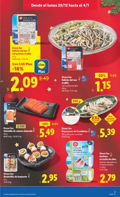 Vista previa Anchoas en aceite de oliva, Anchoas en aceite de oliva, Anchoas capturadas en el Océano Pacífico, 3 x 40 g válido desde el 29.12.2025 | Página: 7