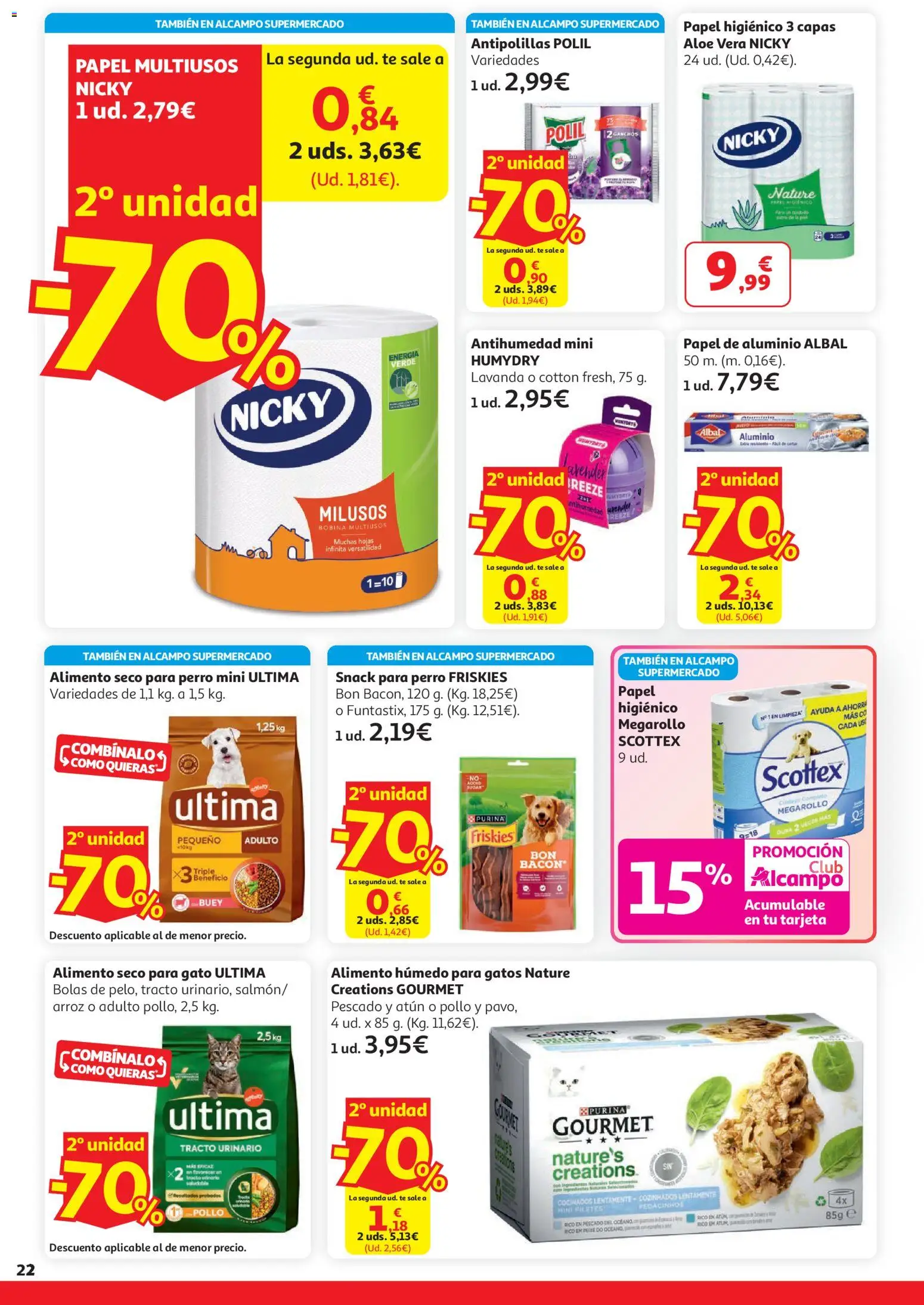 Alcampo HG Unico │ válido desde el 25.03.2026 | Página: 22