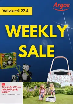 Preview of Argos - Weekly offers valid from 21.04.2026