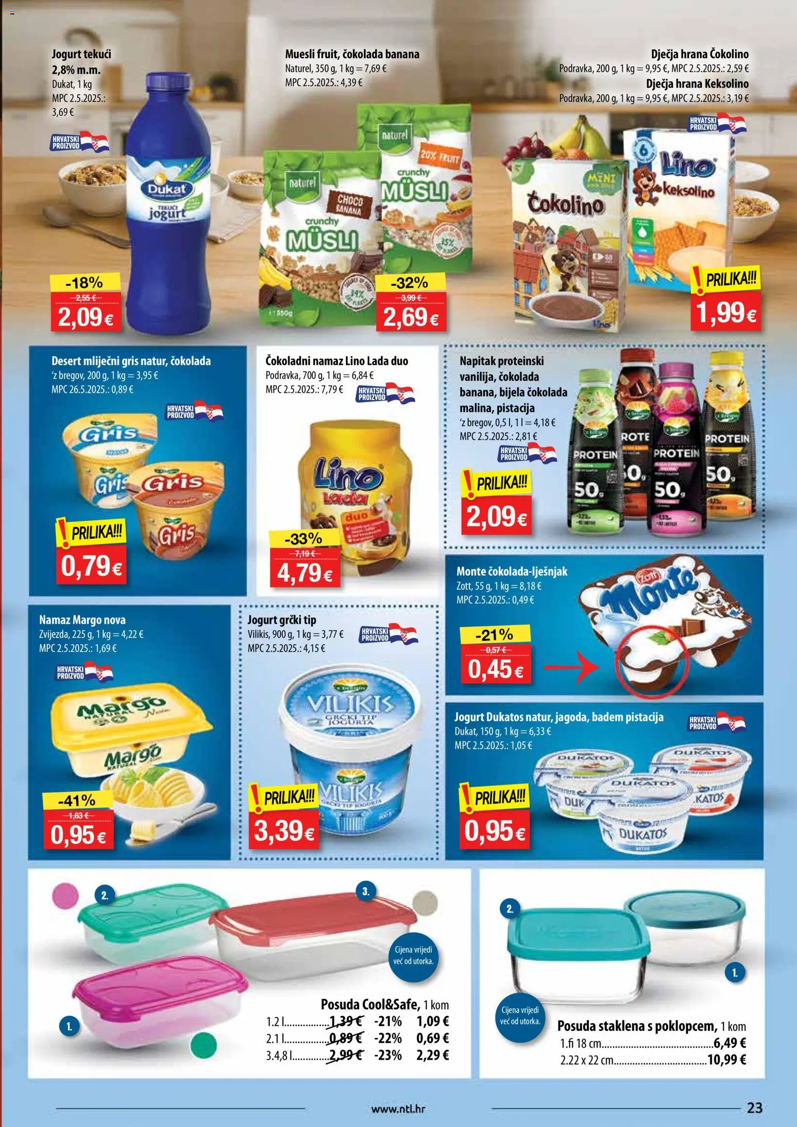 NTL katalog | vrijedi od 17.12.2025 | Stranica: 23 | Proizvodi: Lino Lada, Keksolino, Čokolada, Badem