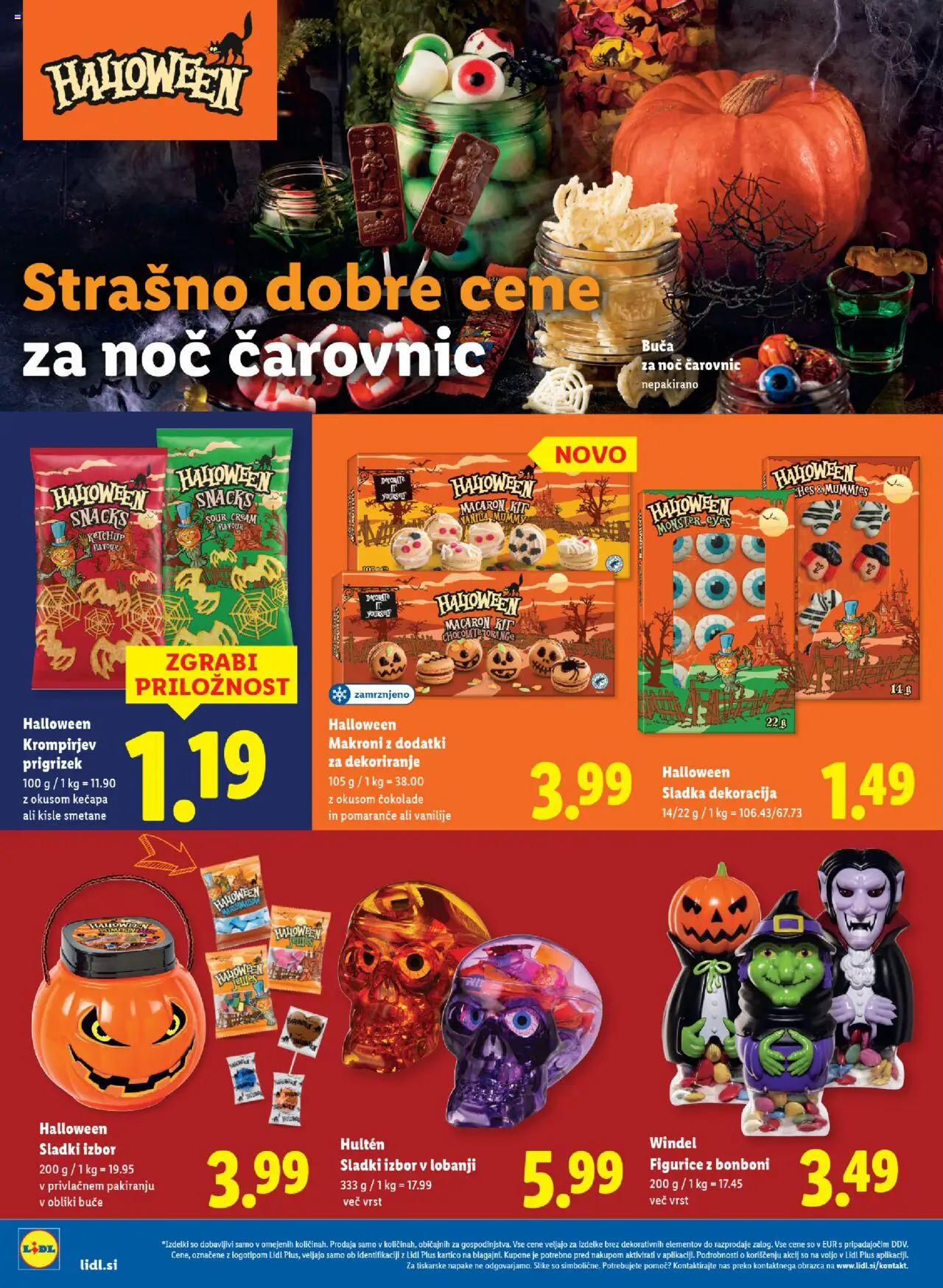Novi Lidl katalog ponudbe – veljaven od 08.10.2025 | Stran: 2 | Izdelki: Buca, Bonboni, Buče, Pomarance