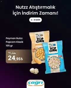 03.10.2025 tarihinden itibaren geçerli olan Çağrı Market kataloğu önizlemesi