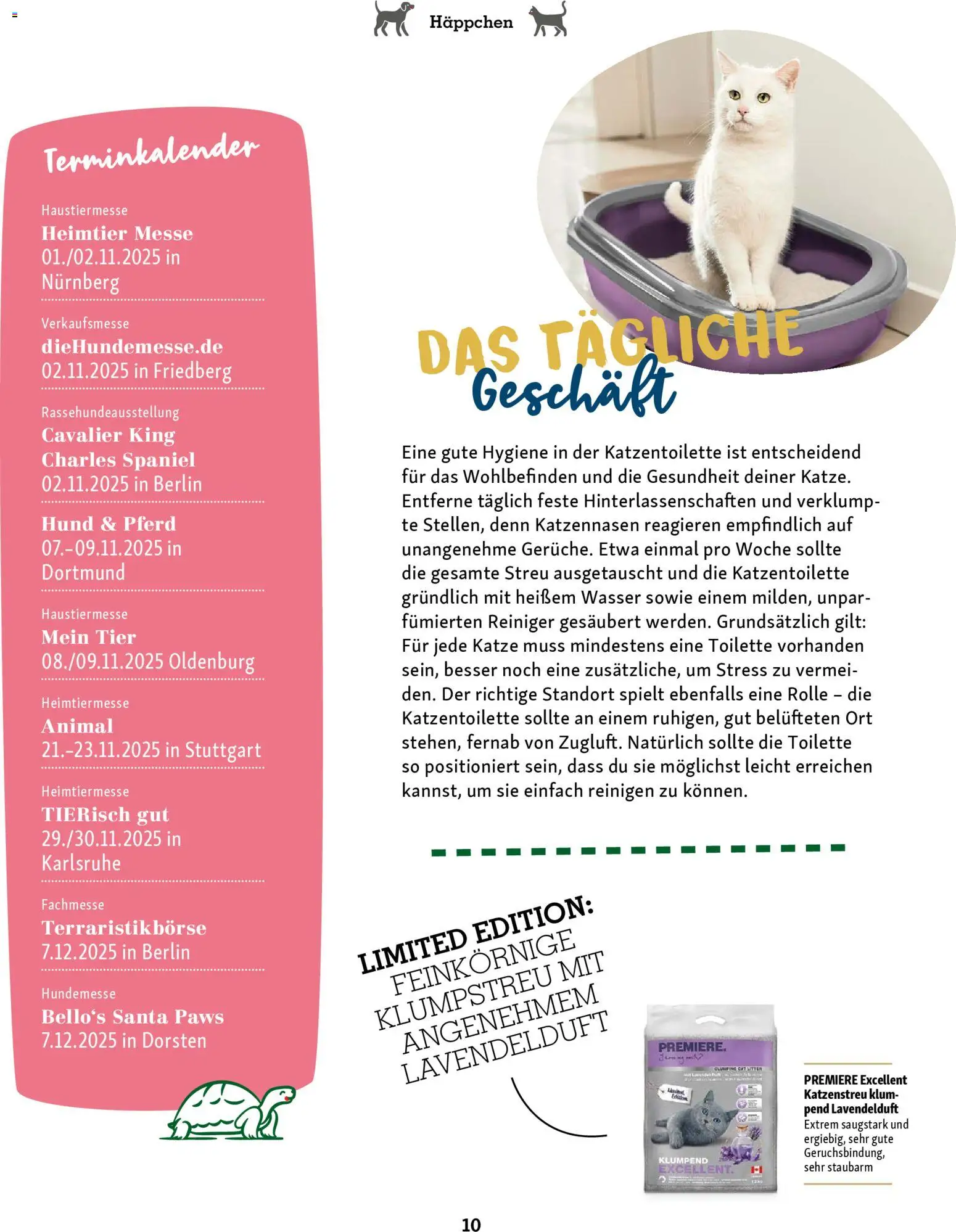 Fressnapf Friends Magazin – gültig ab 01.11.2025 | Seite: 10 | Produkte: Toilette, Wasser