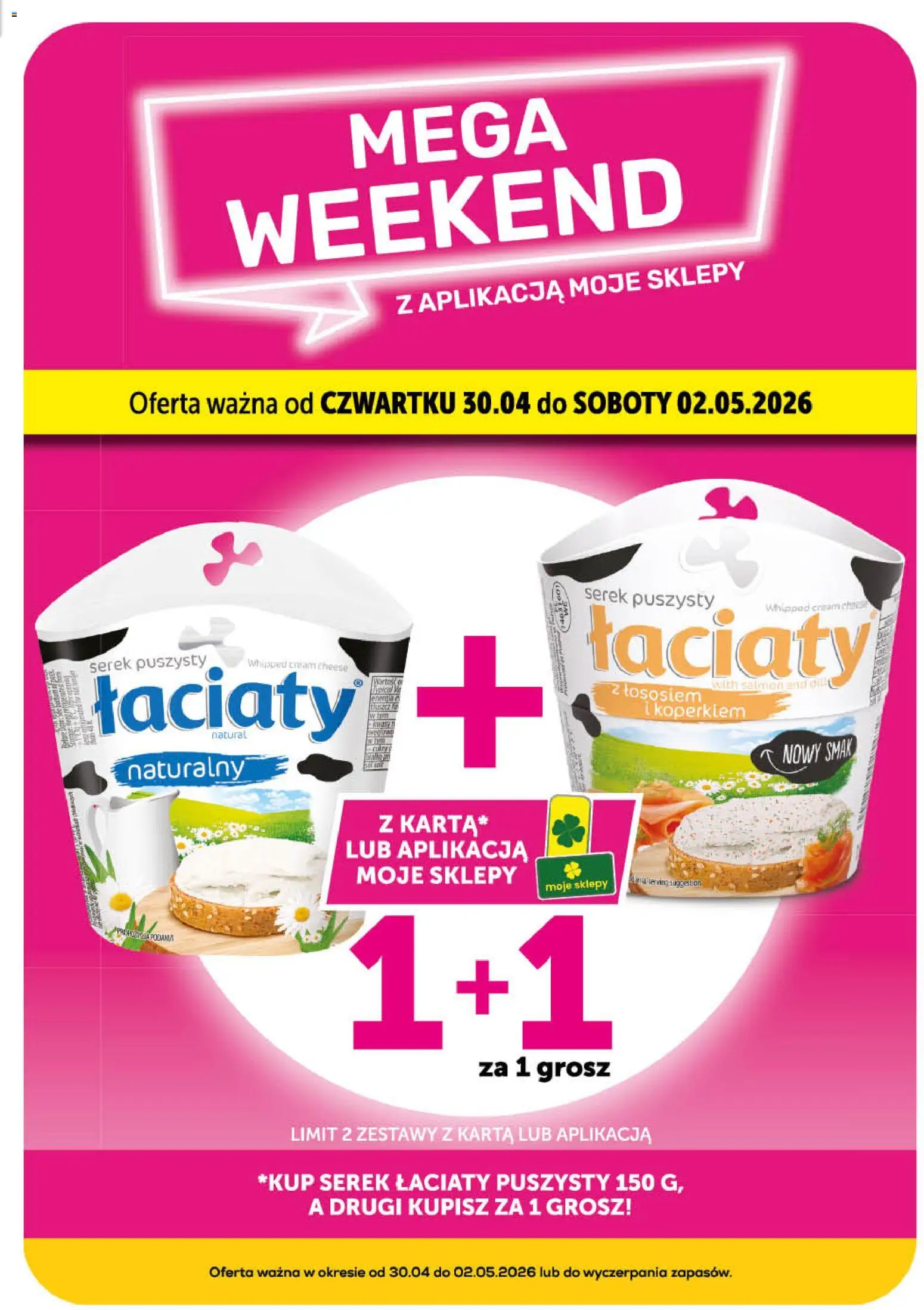 Euro Sklep gazetka - Market od 30.04.2026 | Strona: 5 | Produkty: Karta, Cream cheese, Serek