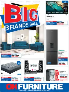 OK Furniture specials catalogue – valid from 13.04.2026