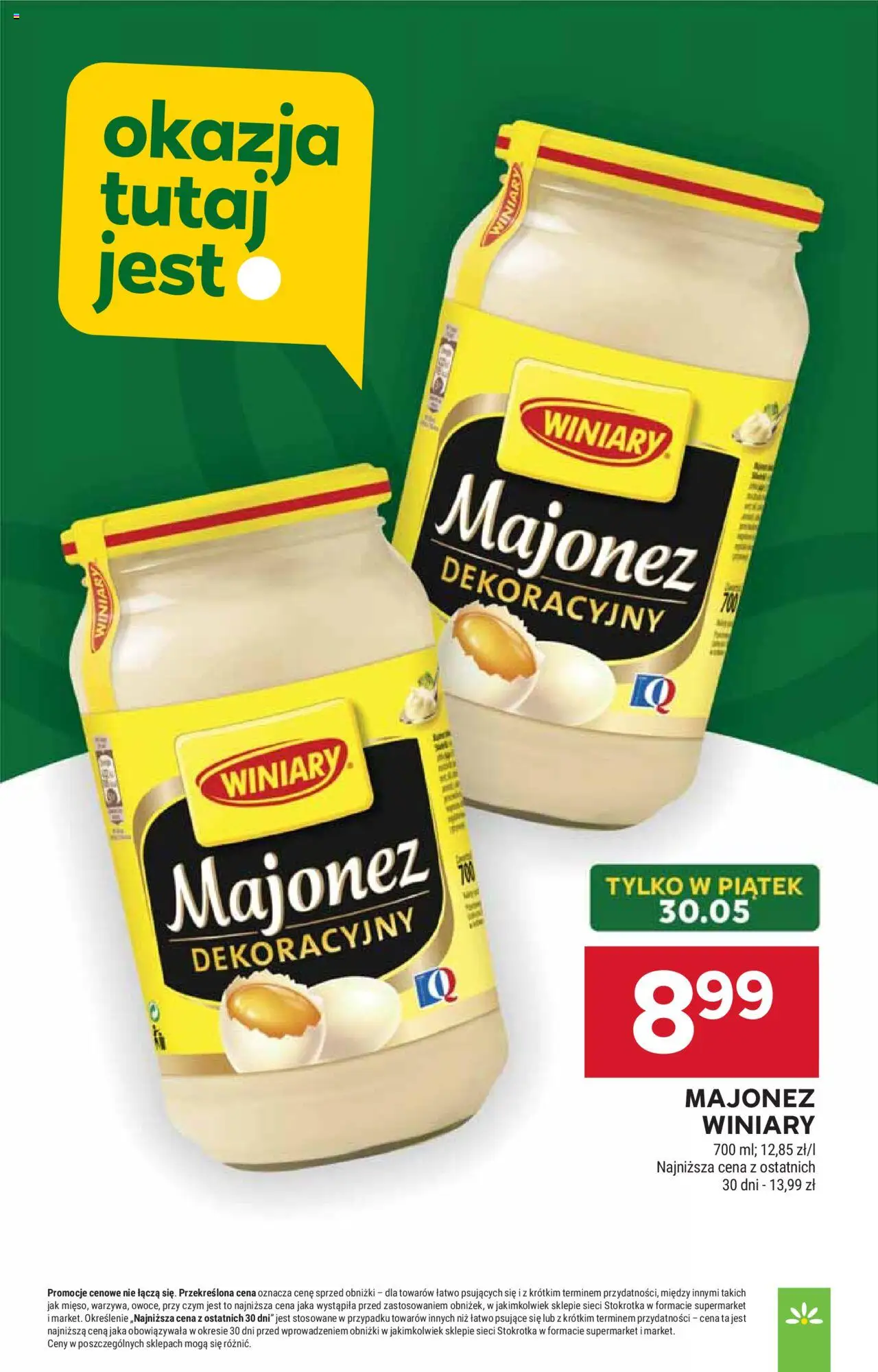 Stokrotka Gazetka od 29.05.2025 | Strona: 34 | Produkty: Stokrotka, Majonez winiary, Majonez