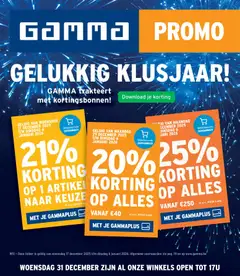 GAMMA - Folder - Voorbeeld van een folder van GAMMA, geldig van 17.12.2025