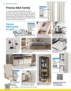 Vista previa Catálogo IKEA Family válido desde el 01.04.2026 | Página: 38 | Productos: Tinte, Ropa, Cubertería, Silla