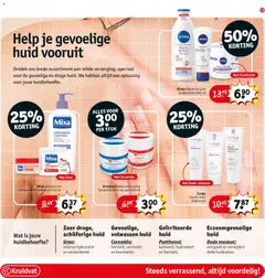 Nivea Repair & Care bodylotion 400 ml, Body lotion for dry skin - Voorbeeld van een folder van Kruidvat, geldig van 24.02.2026 | Pagina: 36 | Producten: Pot, Ginkgo biloba, Zeezout, Handcrème