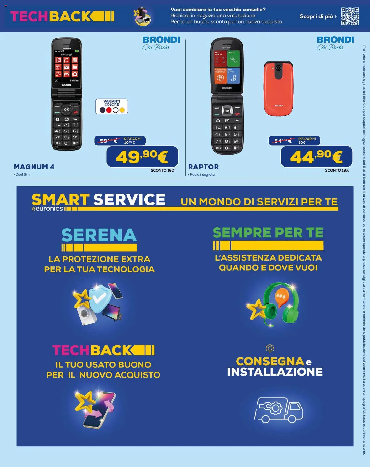 Volantino Euronics del 05.02.2026 | Pagina: 7 | Prodotti: Tè, Torcia, Radio