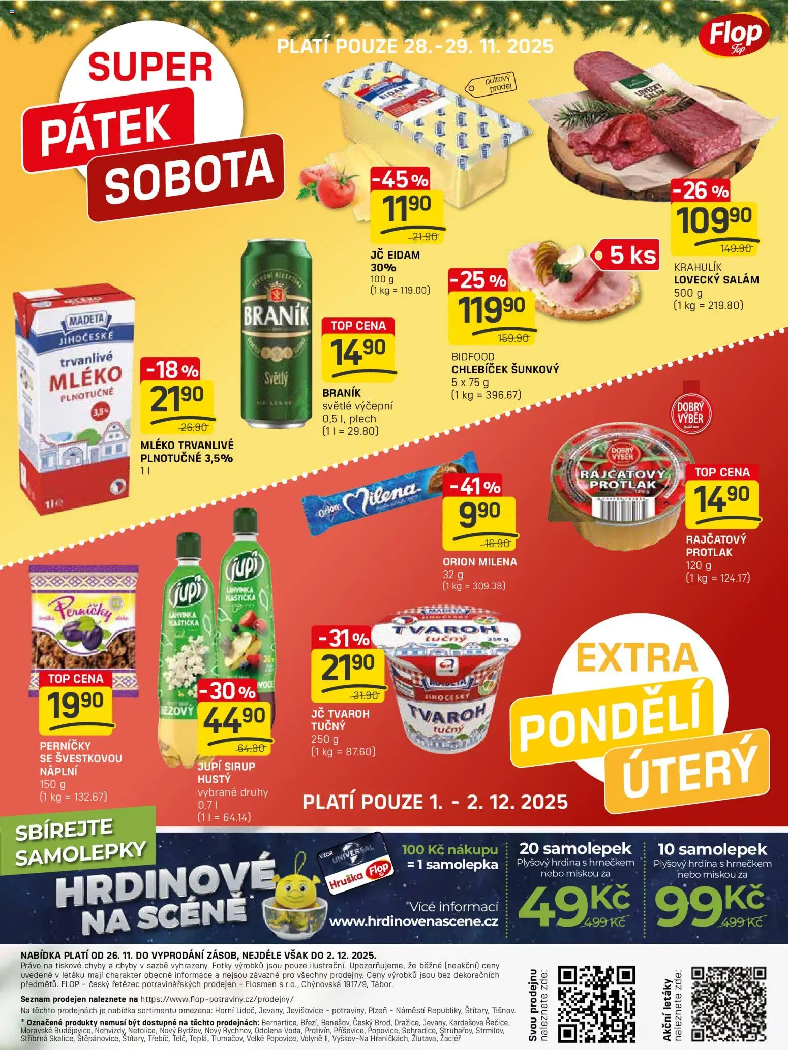 Flop leták - FlopTop od 26.11.2025 | Strana: 12 | Produkty: Eidam, Sirup, Samolepky, Perníčky