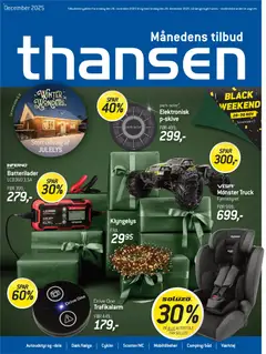 Thansen - Black Friday gyldig fra 26.11.2025