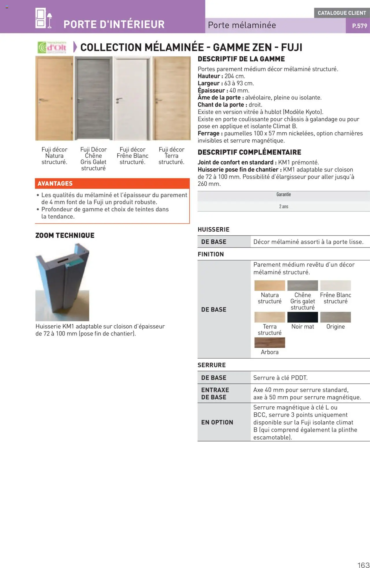  | Page: 163 | Produits: Base, Clé, Porte, Portes