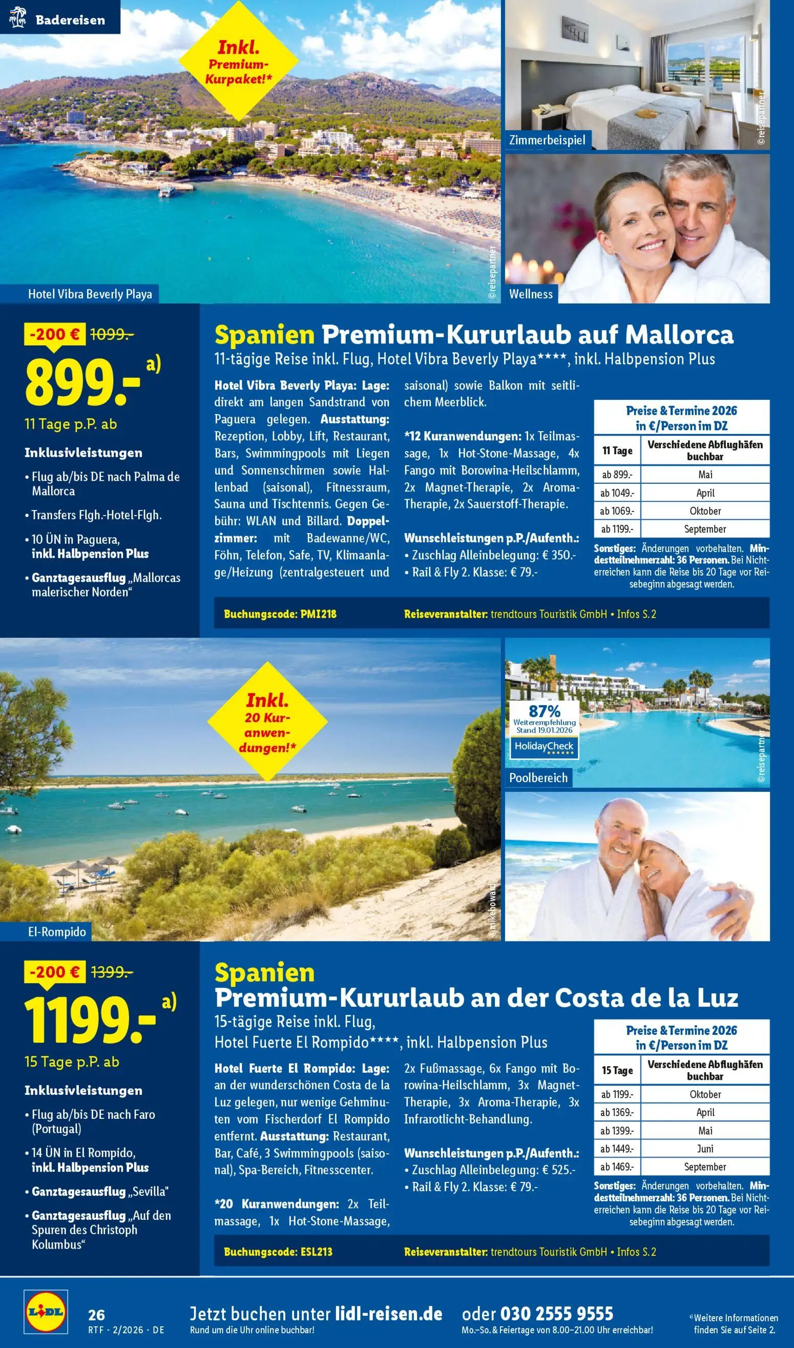 Lidl Reisen Prospekt 	 – gültig ab 14.02.2026 | Seite: 26 | Produkte: Uhr