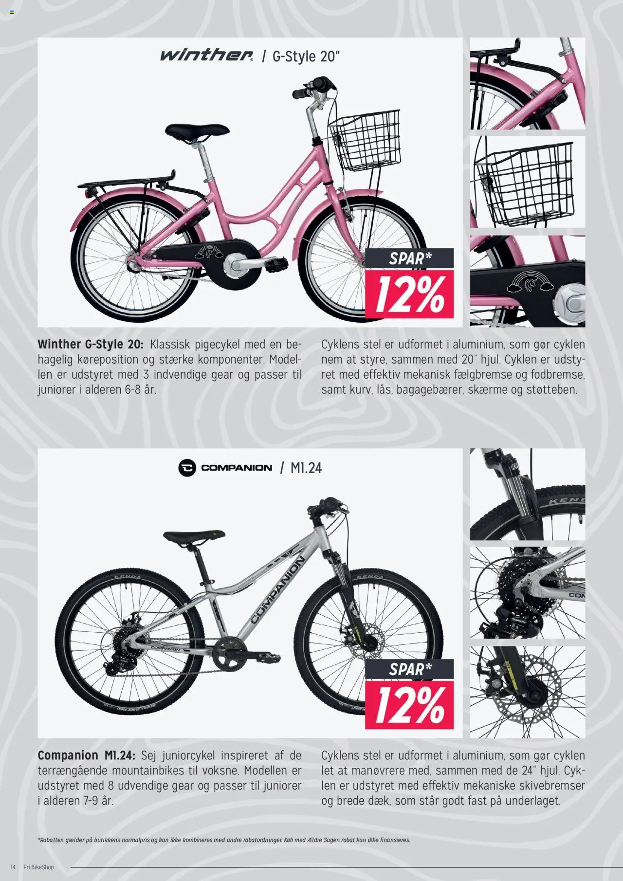 Fri BikeShop tilbudsavis – gyldig fra 01.10.2024 | Side: 14 | Produkter: Skærme, Søm