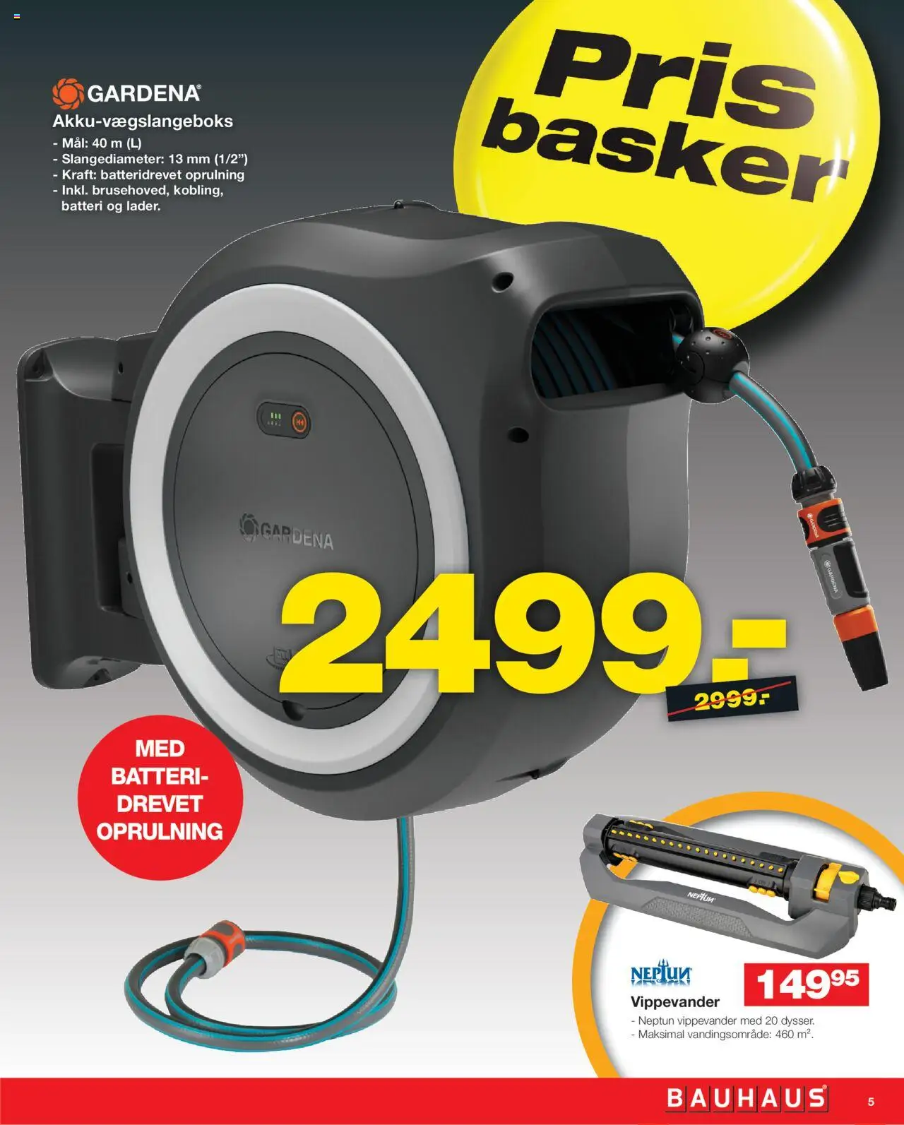 Bauhaus Tilbudsavis gyldig fra 01.08.2025 | Side: 5 | Produkter: Batteri