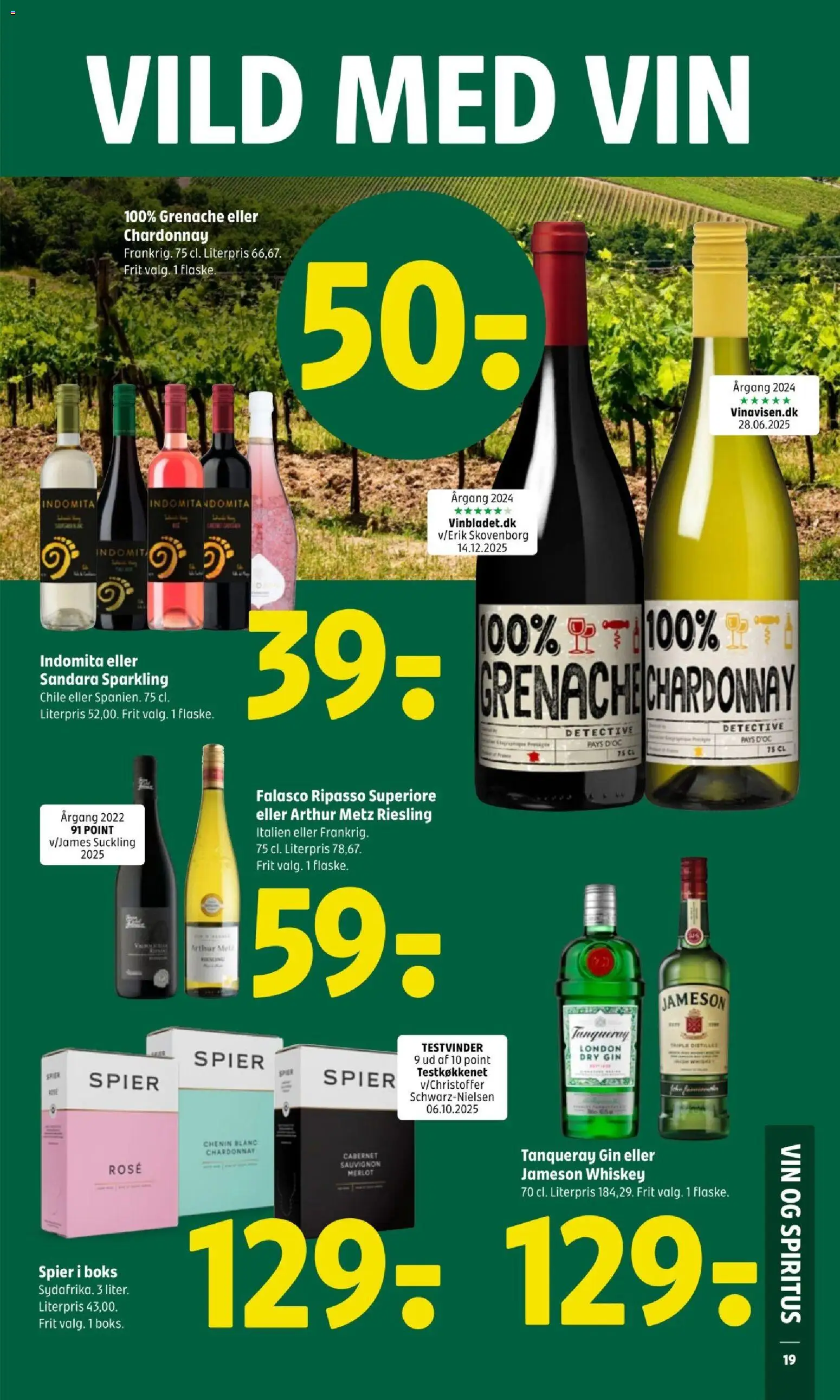 Coop 365 tilbudsavis – gyldig fra 05.03.2026 | Side: 21 | Produkter: Boks, Vin, Gin