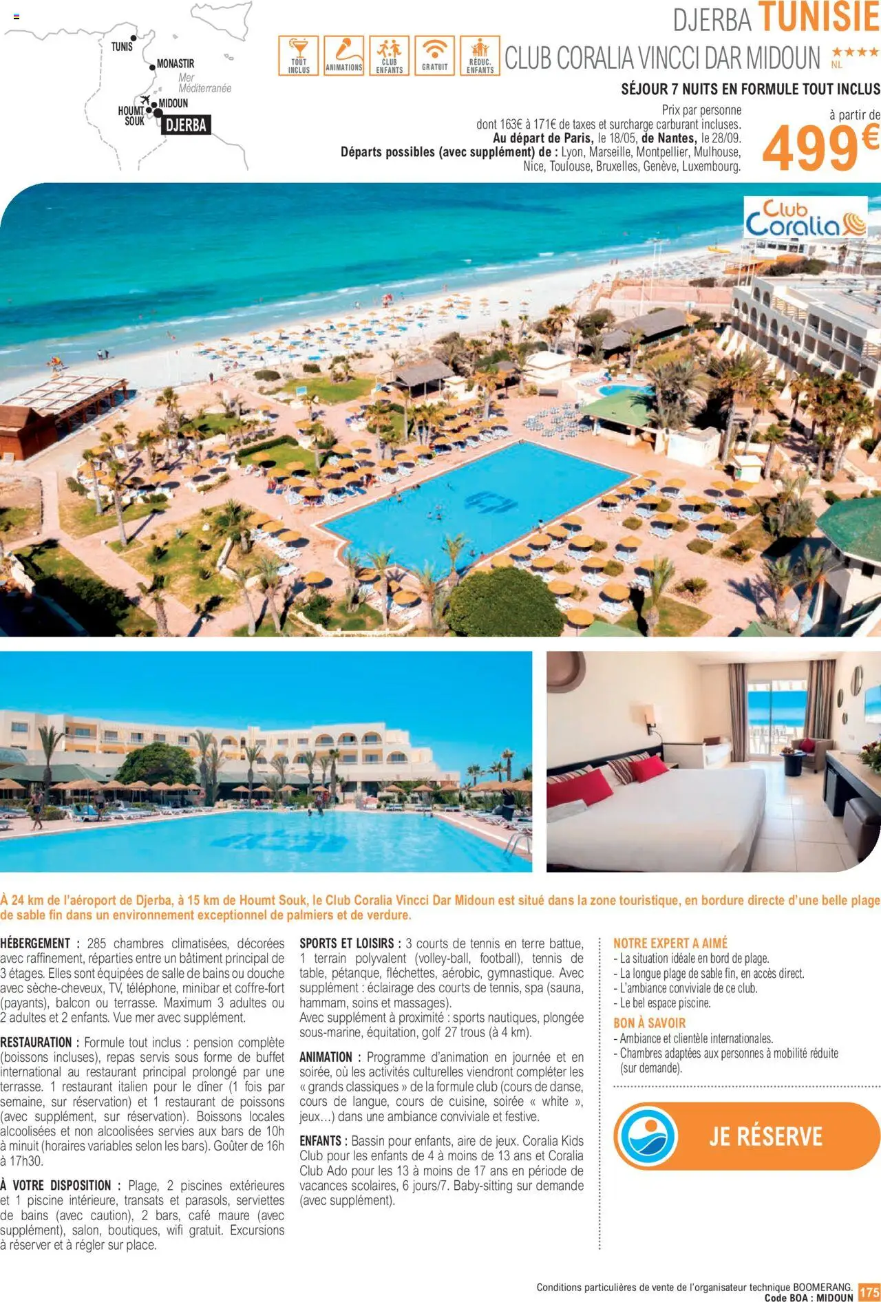  | Page: 175 | Produits: Buffet, Douche, Café, Jeux