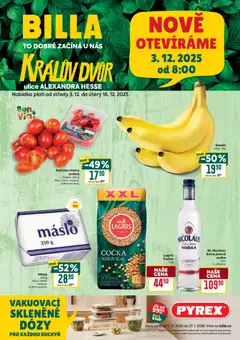 Náhled letáku Billa leták - Speciál: Králův dvůr od 03.12.2025