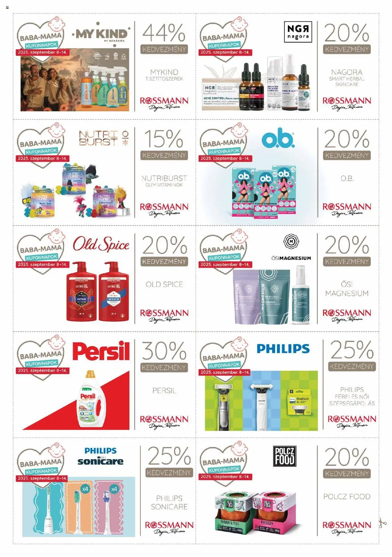 Rossmann akciós ujság - amely érvényes a következő dátumtól: 08.09.2025 | Oldal: 12 | Termékek: Old spice, Persil, Tea, Multivitamin