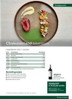 Sligro - M - Resto bistro favourite dish - Voorbeeld van een folder van Sligro, geldig van 08.10.2025 | Pagina: 31 | Producten: Sós kalács, Saus, Bloemkool, Asperges