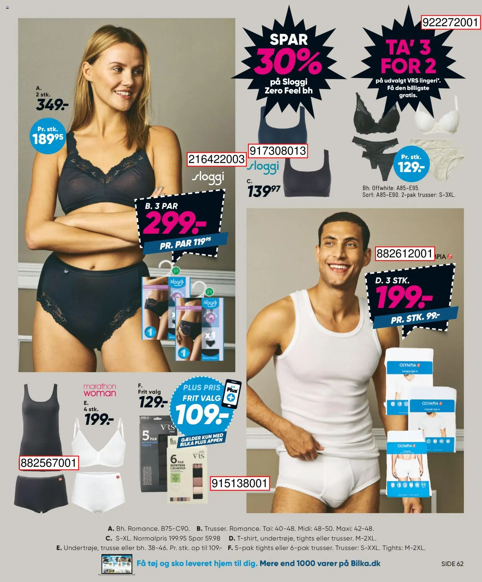 Bilka tilbudsavis – gyldig fra 28.11.2025 | Side: 75 | Produkter: Trusser, BH, Sko, Tights