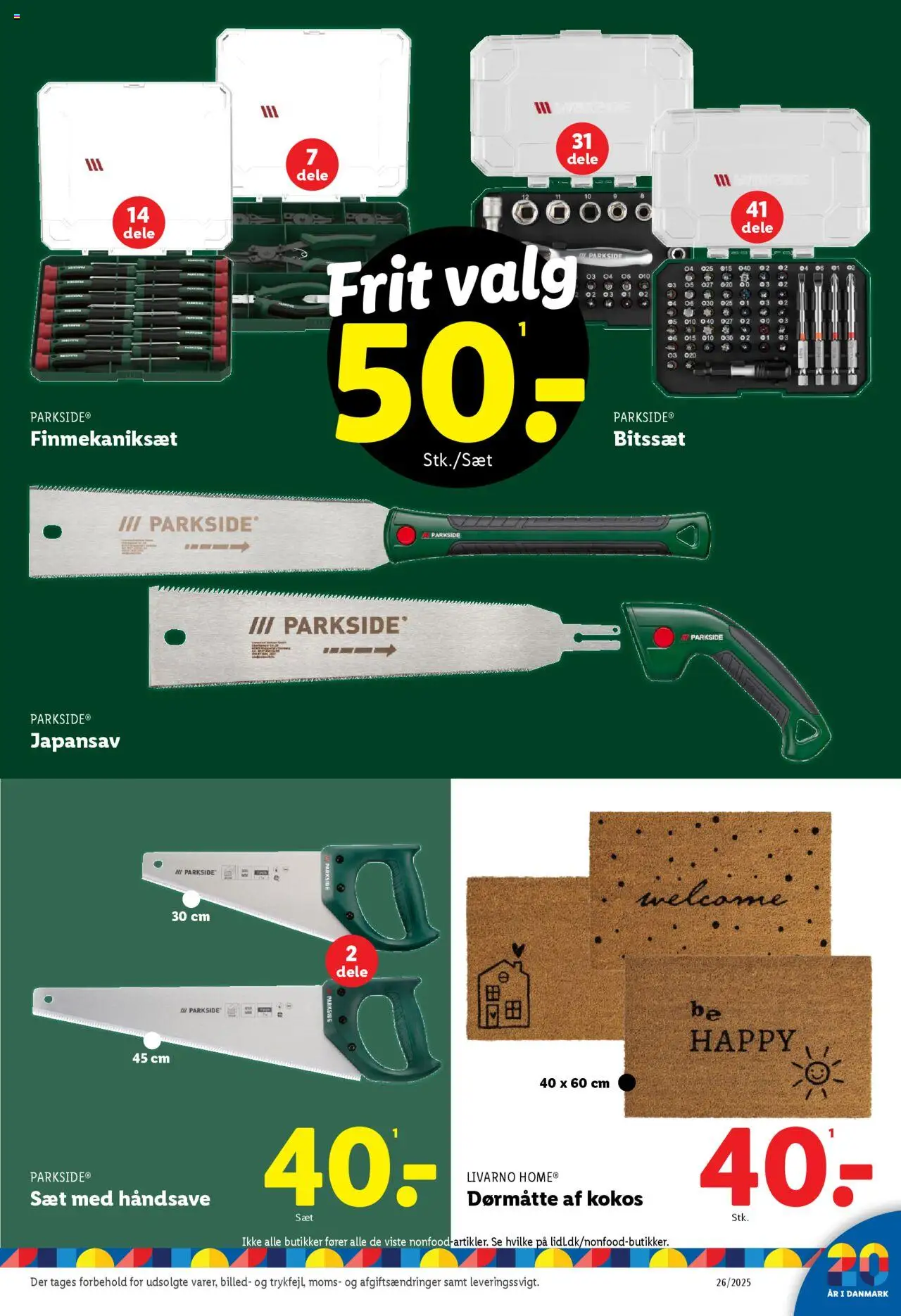 Lidl Tilbudsavis gyldig fra 26.06.2025 | Side: 42 | Produkter: Dørmåtte